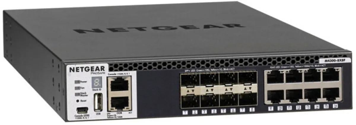 Netgear M4300-8F Switch