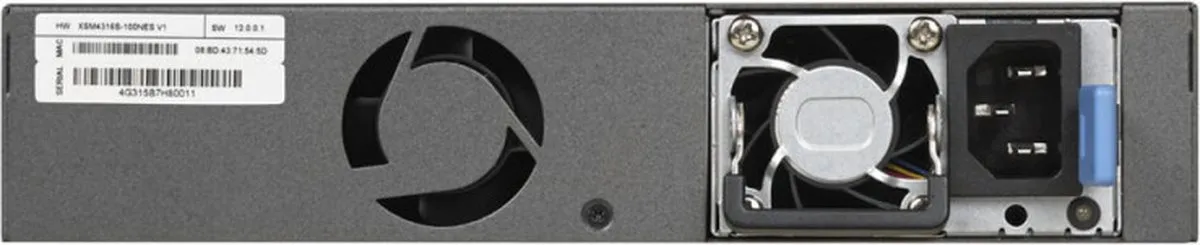 Netgear M4300-8F Switch - 8 Poorten - 320 Gbps - Zwart