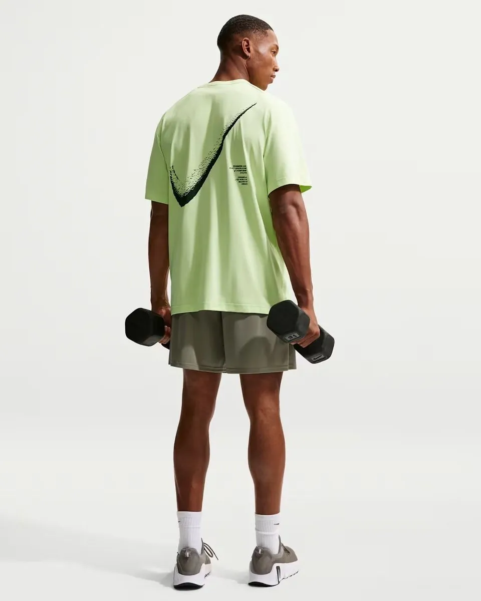Nike Trainingsshort Dri-FIT Heren XL - Groen