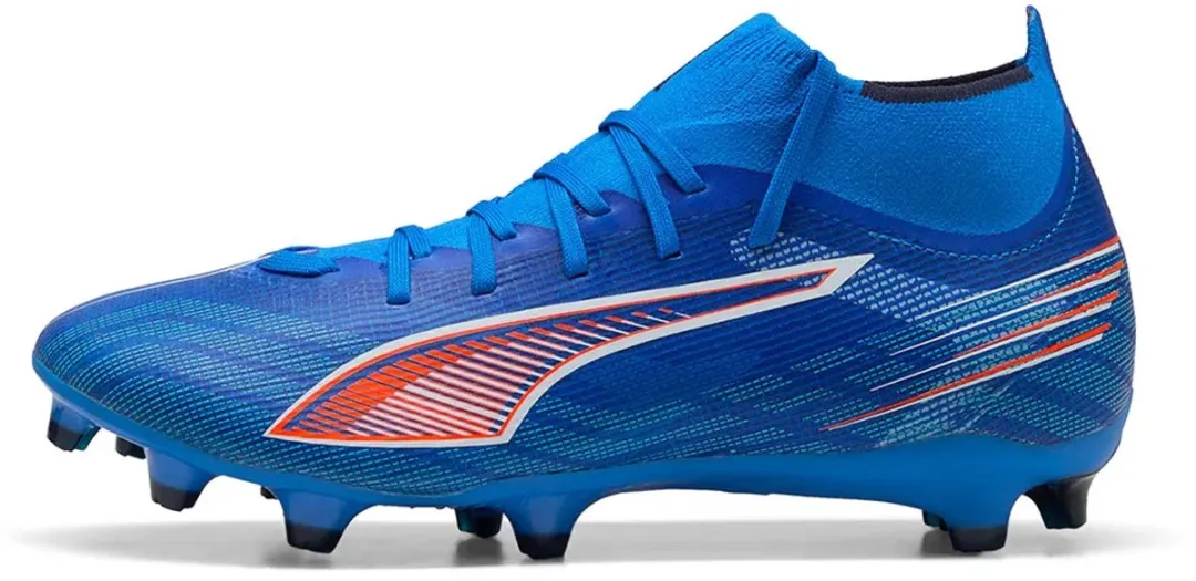PUMA Ultra 6 Match+ FG/AG Voetbalschoenen Dames - Blauw - EU 39