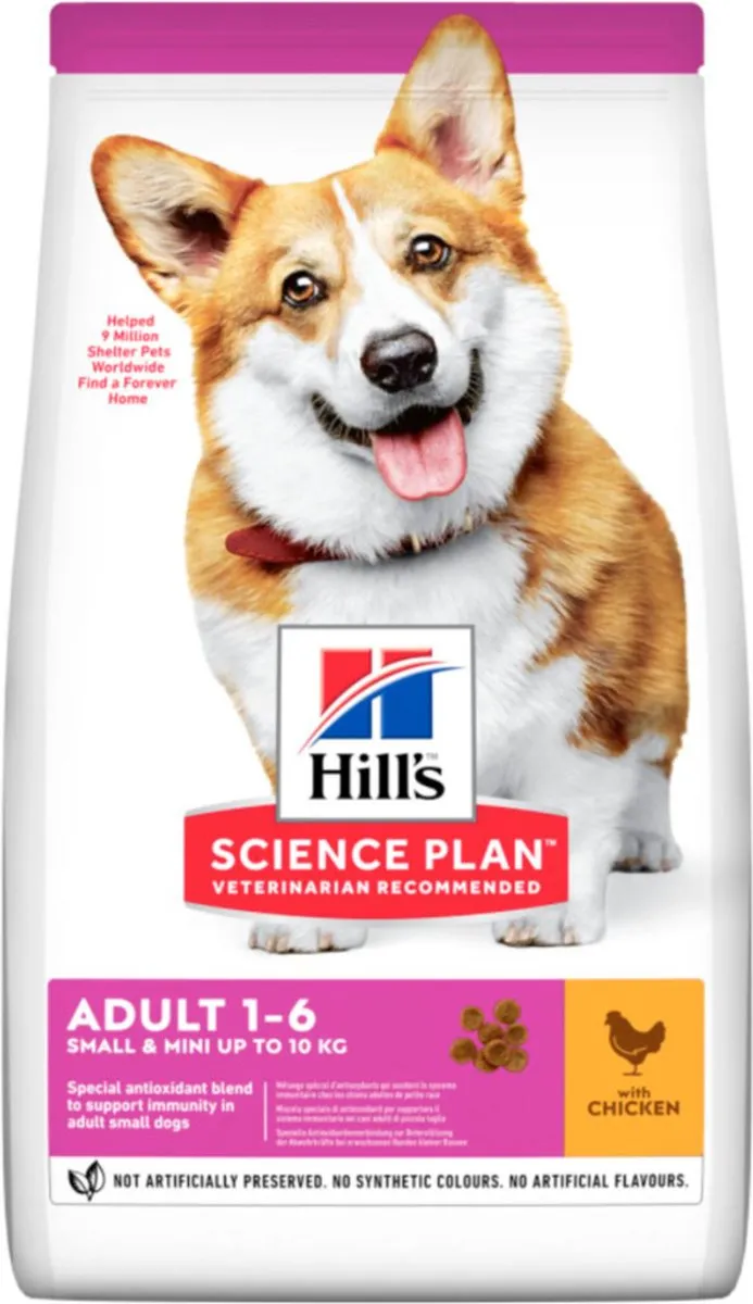 Hill's Canine Adult Small & Mini Kip 6kg