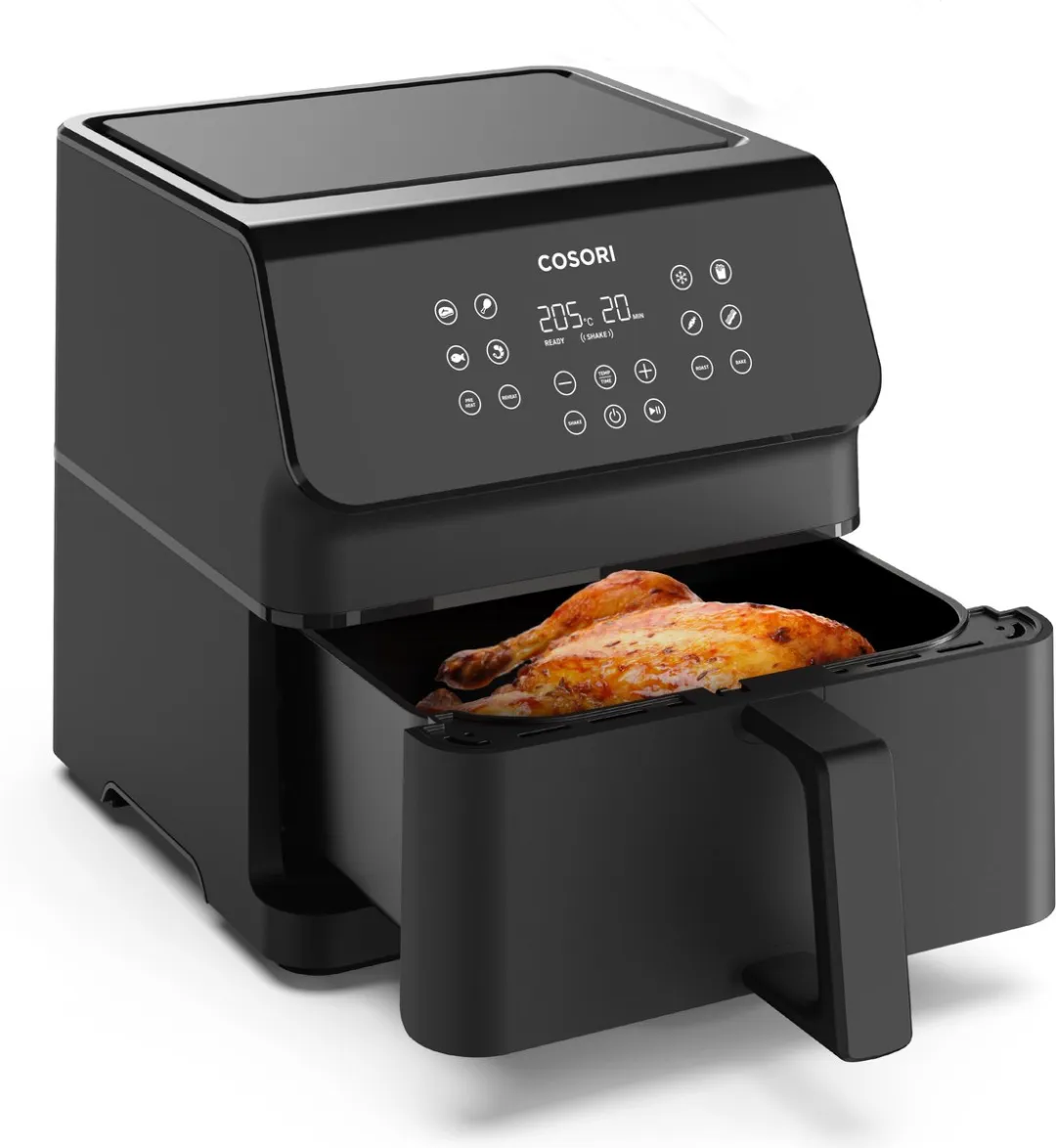 Cosori XXL Chef Edition 6.2L Airfryer - 1700W - 12 Programma's - Zwart