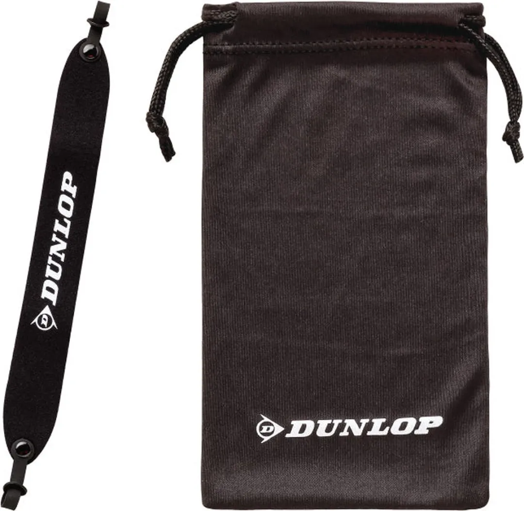 Dunlop Squashbril I-Armor Clear - Rood