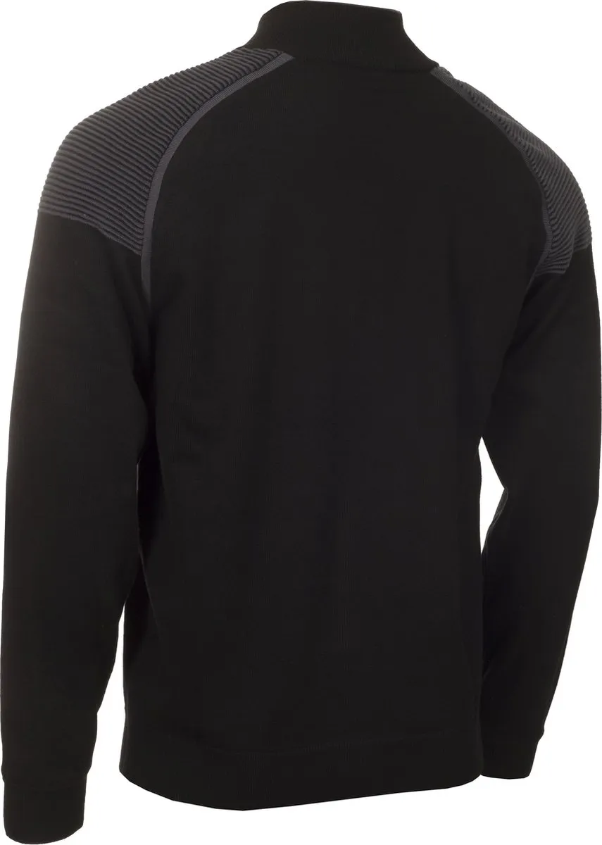 Calvin Klein Pico 1/4 Zip Sweater - Maat 44 - Zwart