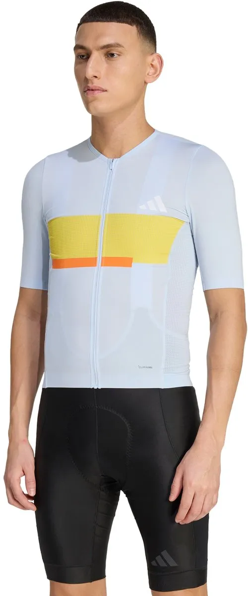 adidas Performance Tempo Neo Heritage Wielrenshirt JZ6772 - Blauw