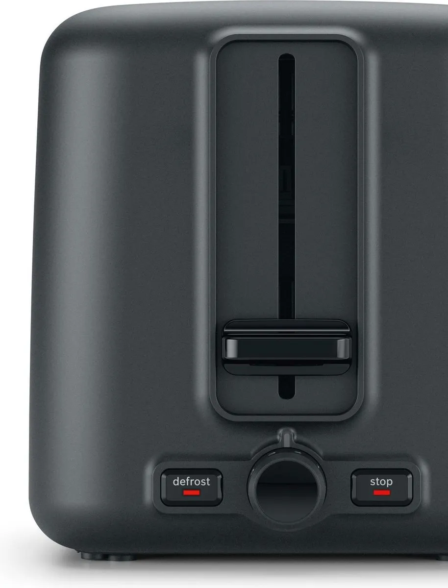 Bosch Tat3P424 Designline Broodrooster 2 Sneden 970W - Blauw