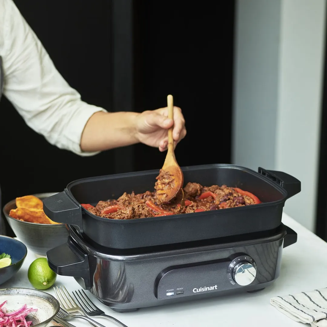 Cuisinart GRMC3E Multicooker 1400W - 12 Porties - Zilver - afbeelding 2 van 6