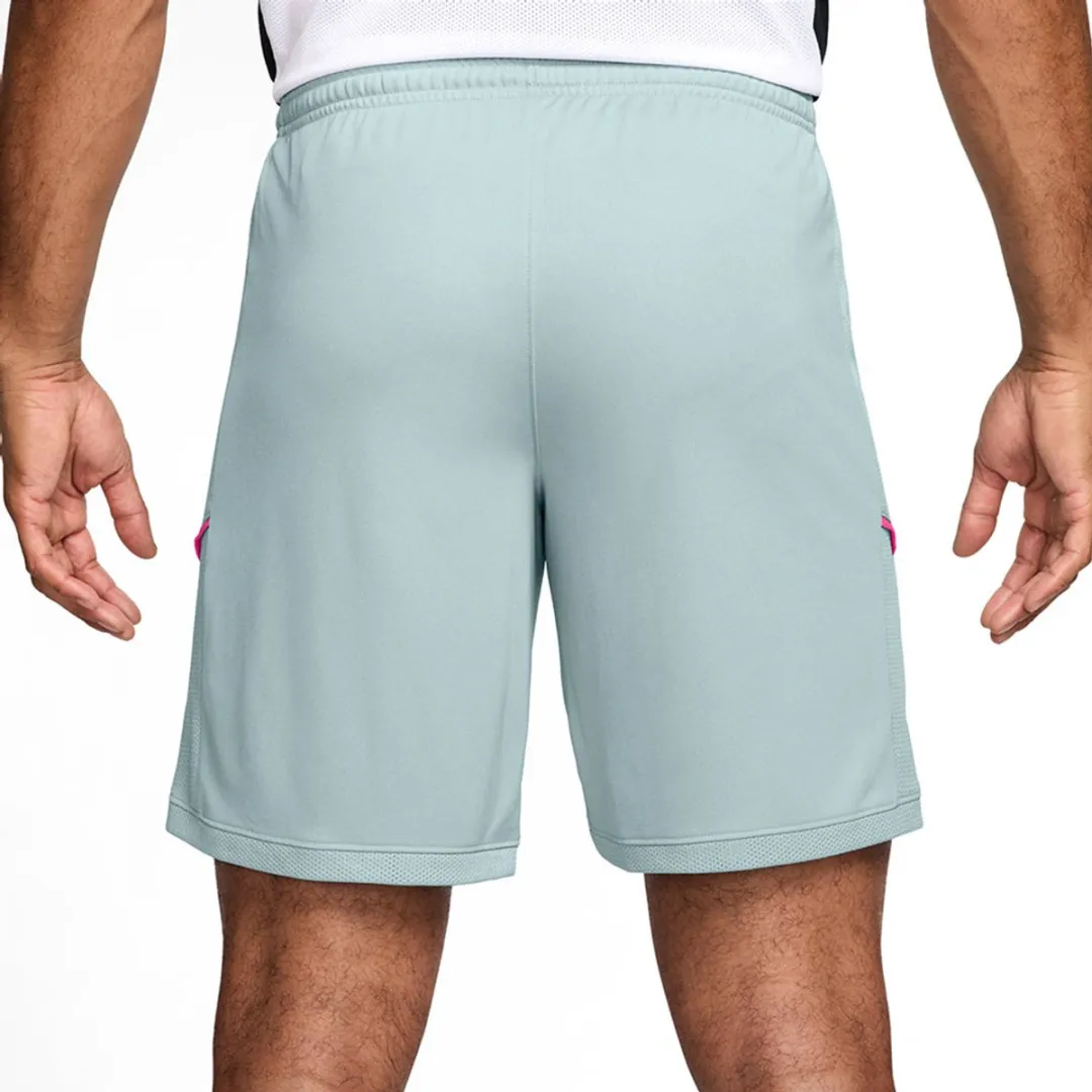 Nike Dri-FIT Academy 25 Short Heren L - lichtblauw/roze