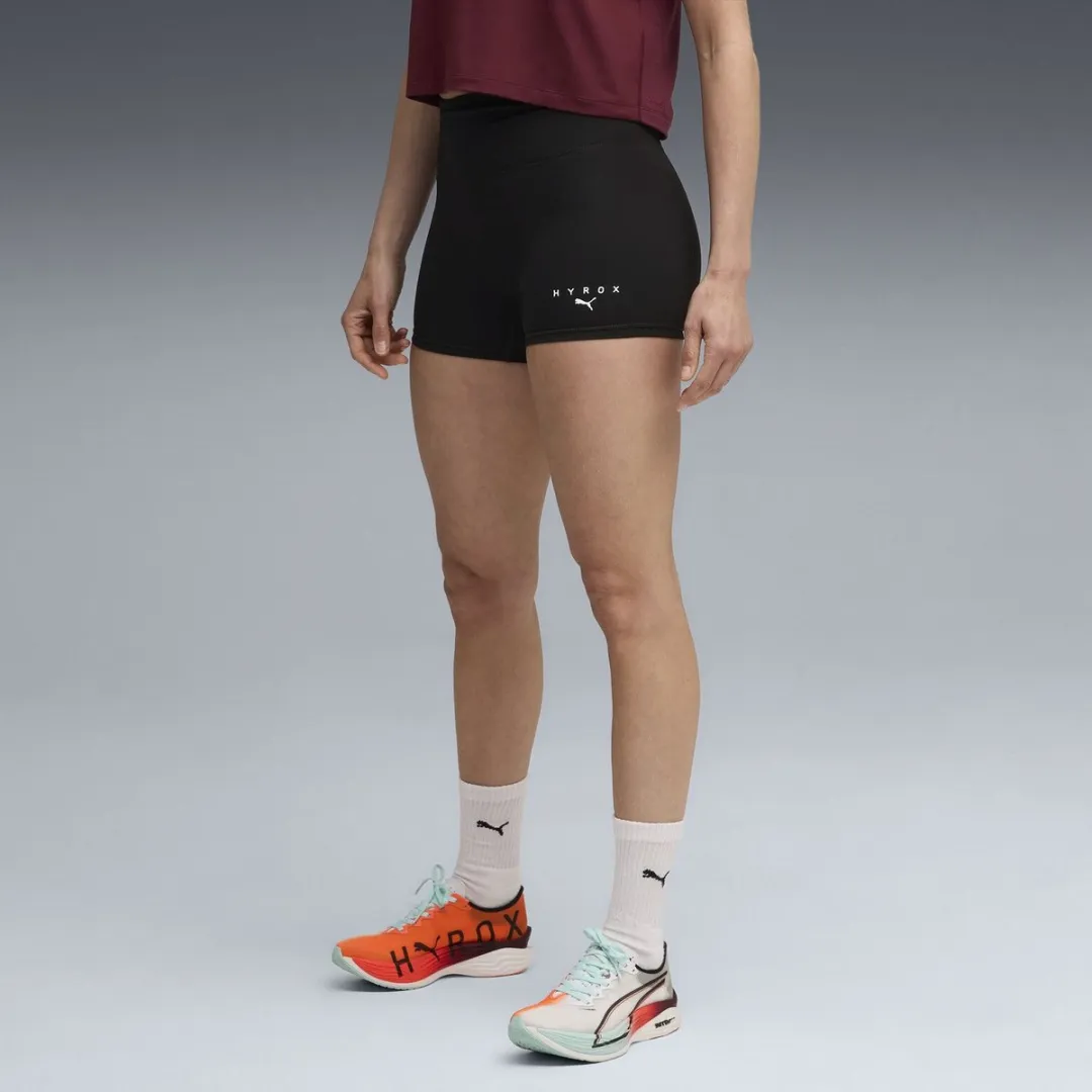PUMA HYROX ShapeluXe Short Tight 3'' - Zwart
