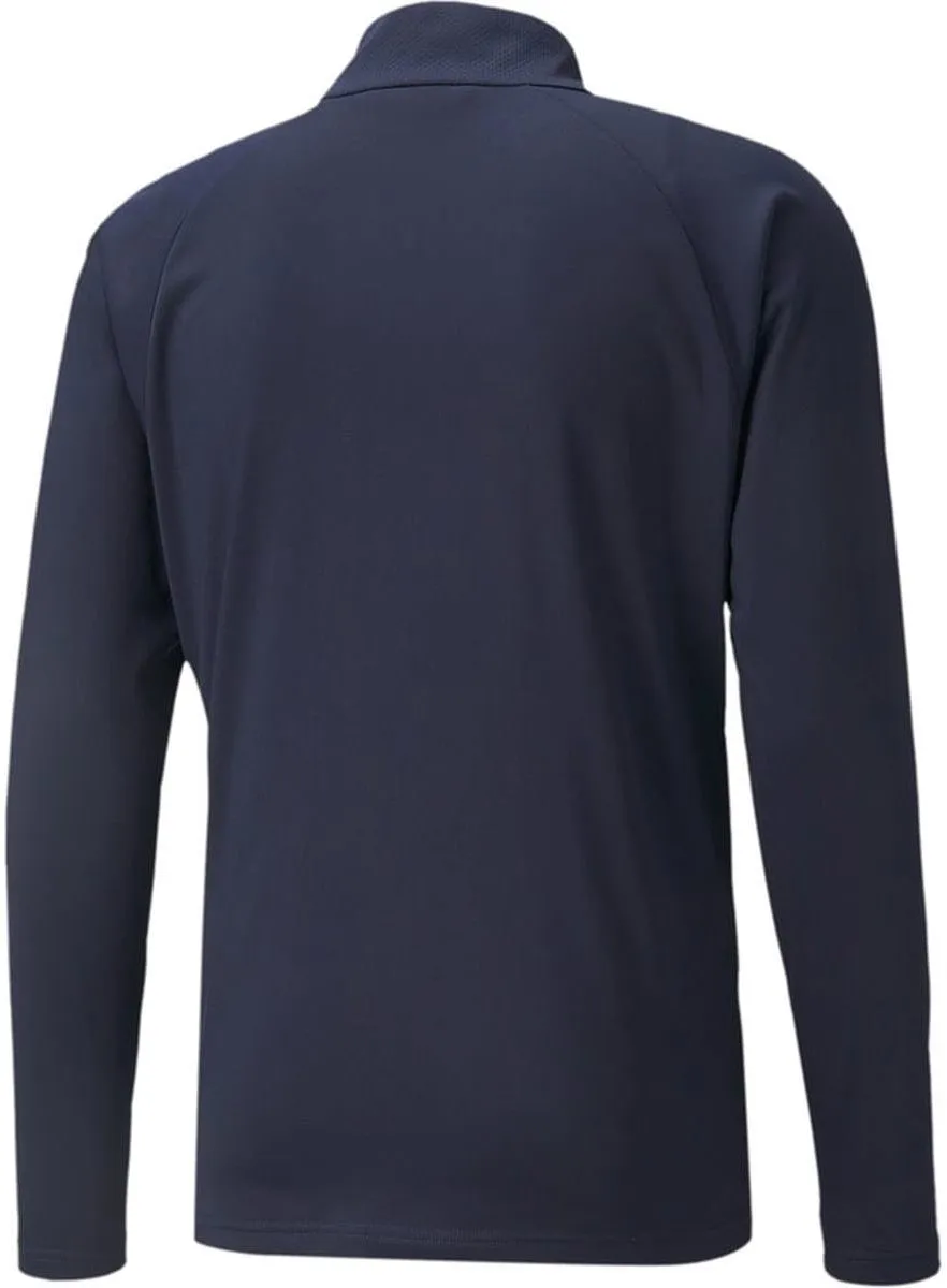 PUMA TeamLIGA Sportjas Unisex 152 - Navy/Wit