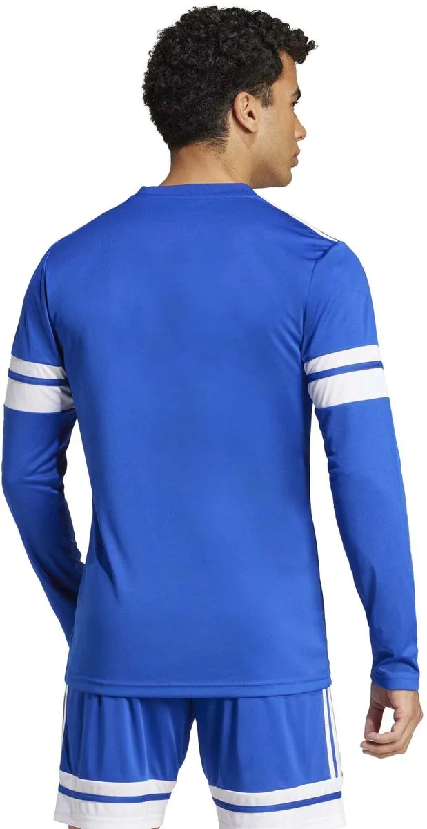 adidas Squadra 25 Longsleeve Heren - M - Blauw/Wit