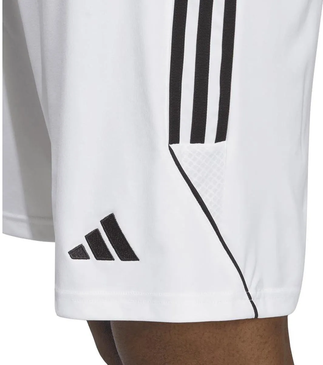 adidas Tiro 23 Short Heren - S - Wit/Zwart