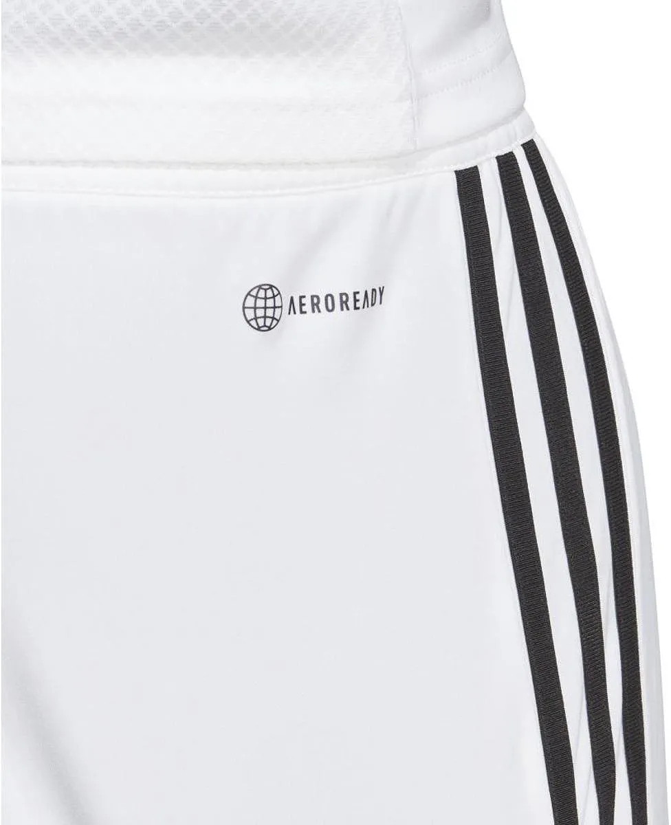 adidas Tiro 23 Short Heren - S - Wit/Zwart