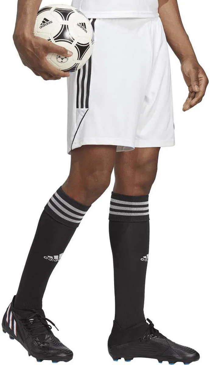 adidas Tiro 23 Short Heren - S - Wit/Zwart