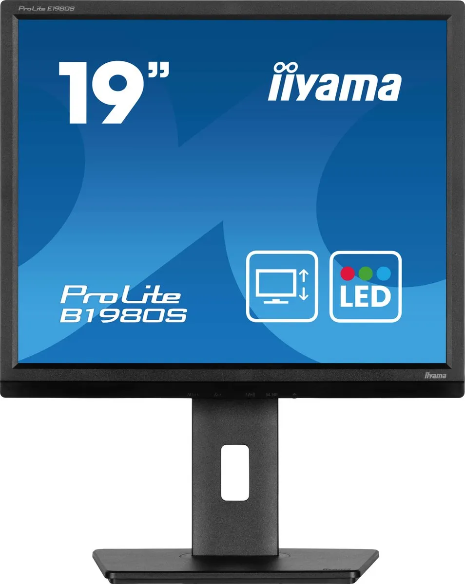 iiyama ProLite B1980S-B1 Monitor - Zwart