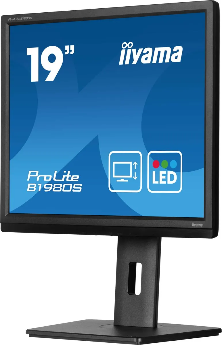 iiyama ProLite B1980S-B1 Monitor - Zwart