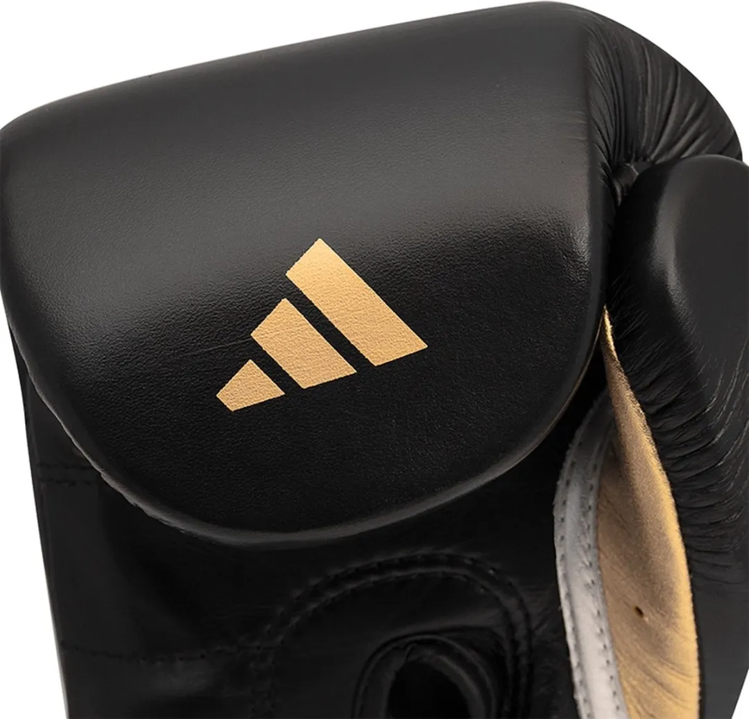 Adidas Speed 501 Bokshandschoenen 14 oz - Zwart/Goud - afbeelding 4 van 6