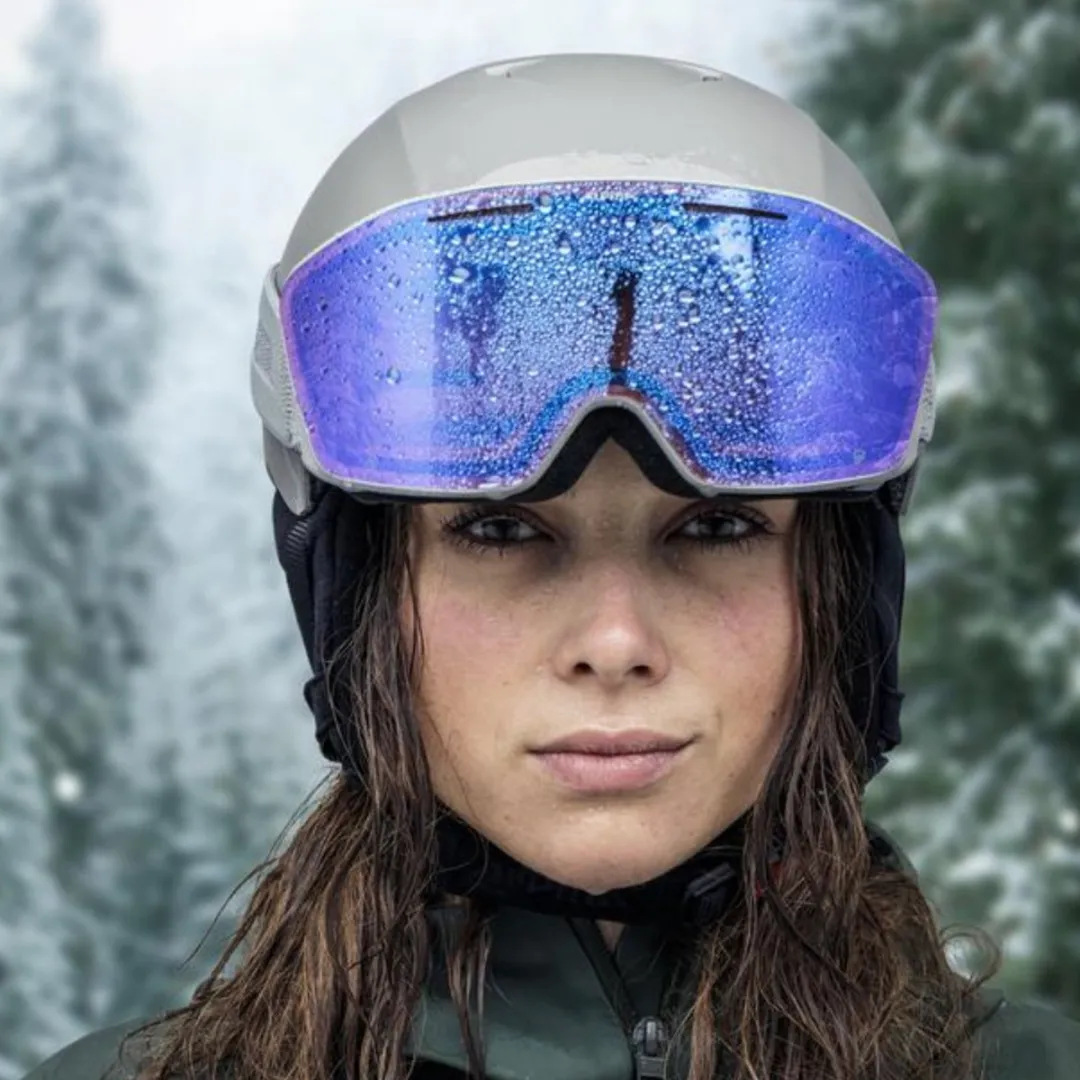 Alpina Nendaz Q-Lite OTG Skibril - Groen - Categorie 2