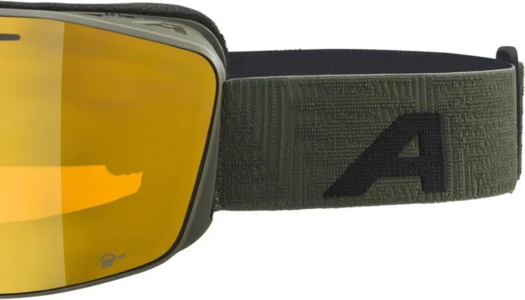 Alpina Nendaz Q-Lite OTG Skibril - Groen - Categorie 2