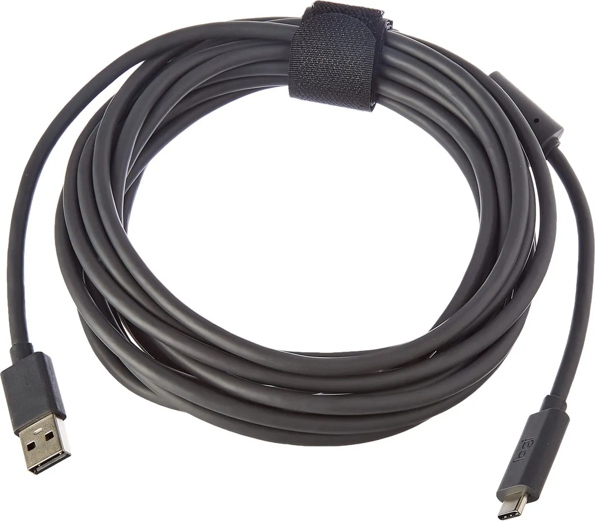 Logitech USB-A naar USB-C Kabel 5m - Zwart
