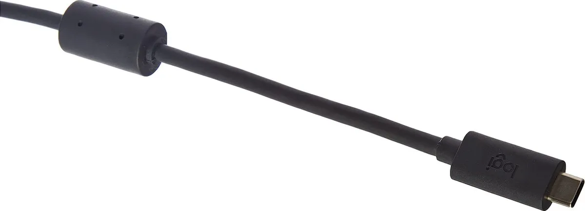 Logitech USB-A naar USB-C Kabel 5m - Zwart