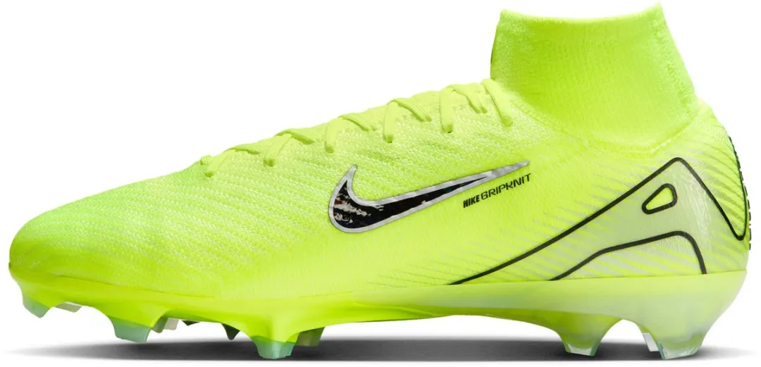 Nike Zoom Mercurial Superfly 10 Elite FG Voetbalschoenen - Maat 42.5 - Geel