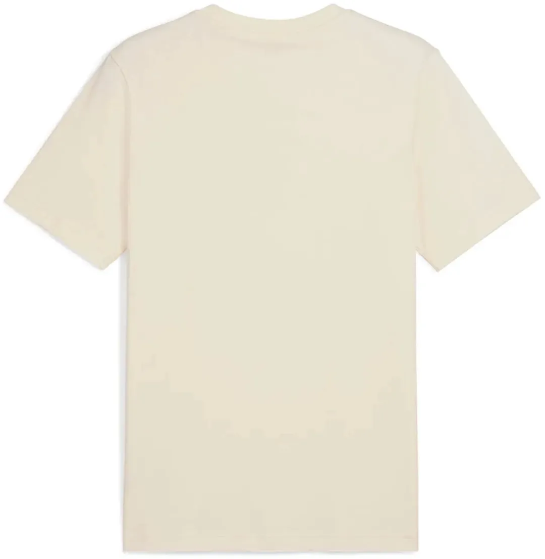 PUMA ESS Elevated Tee Heren T-shirt - S - No Dye