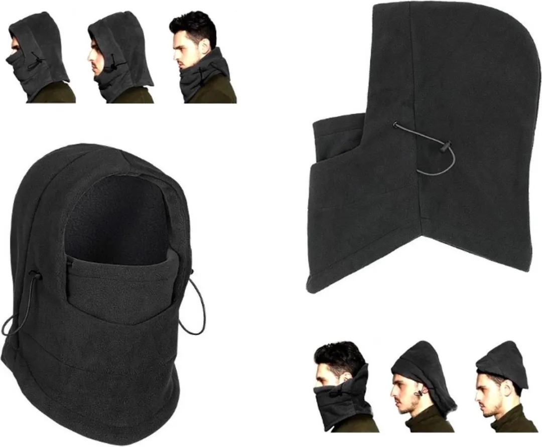 Dunlop Balaclava - One Size - Zwart