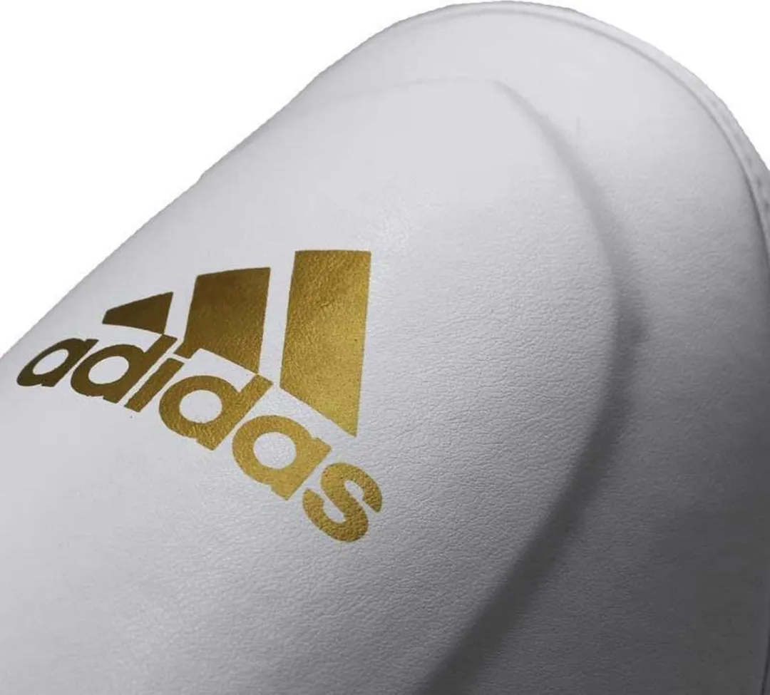 adidas Speed Thai Scheenbeschermers M - Wit/Goud