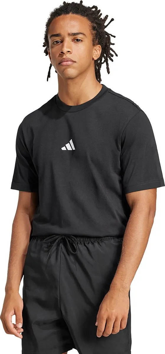adidas Essentials Small Logo T-shirt S - Zwart