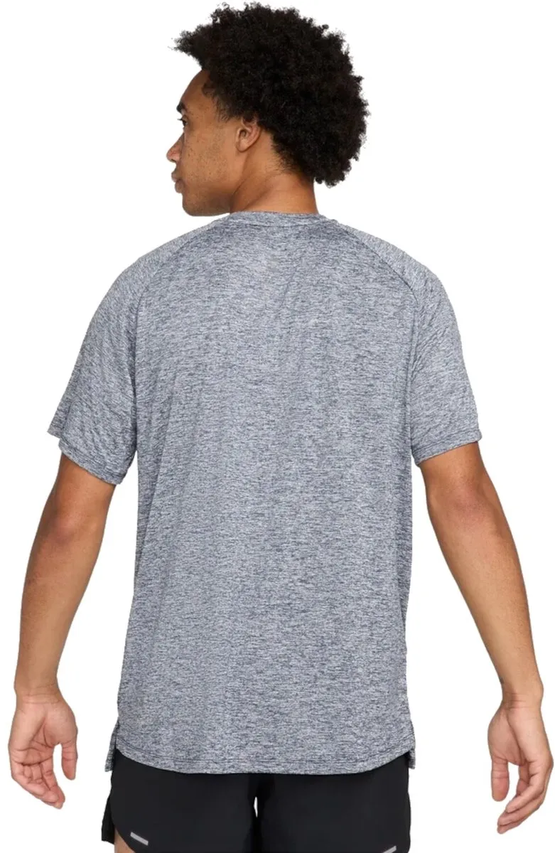 Nike Stride Dri-FIT Heren Training T-shirt Hv5203-437 - XXL - Blauw