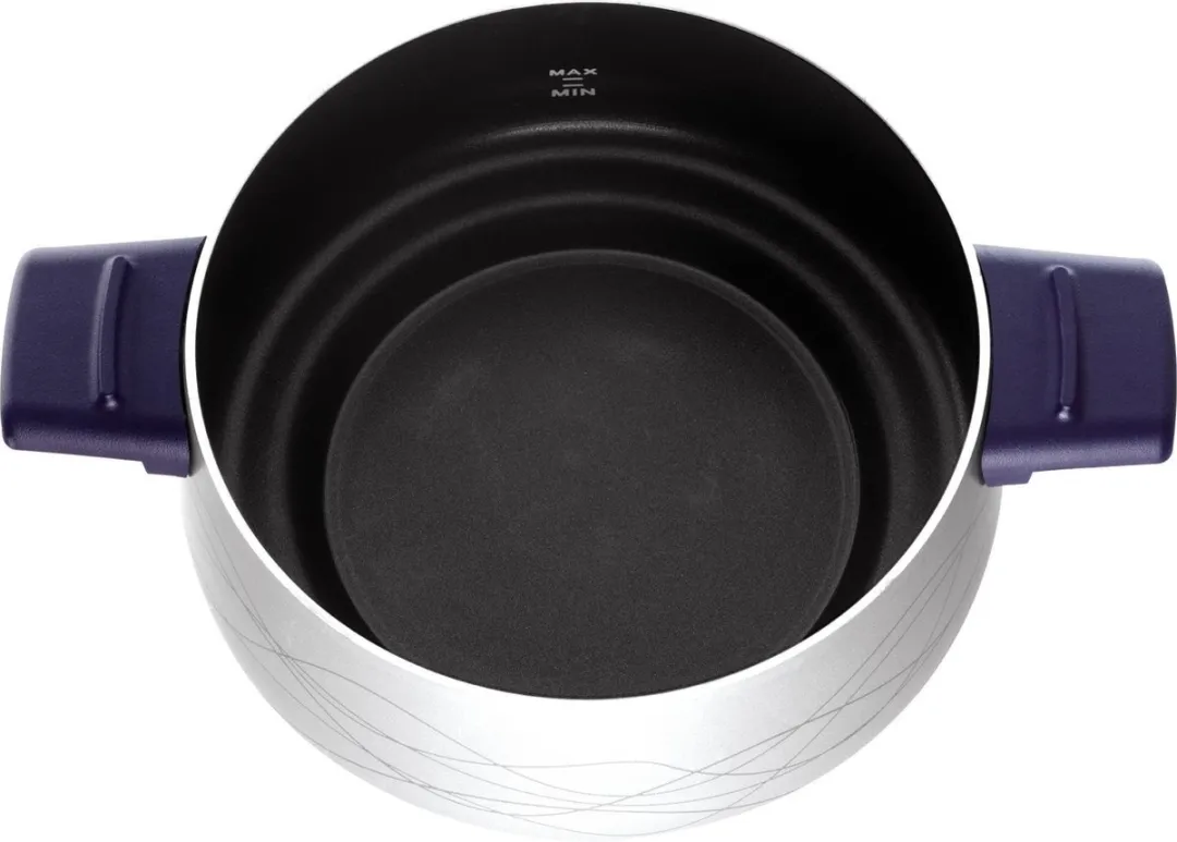 Tefal Color Simply Invents Fondueset EF351412 - 8 Personen - 1.5L - Zilver/Blauw - afbeelding 5 van 6