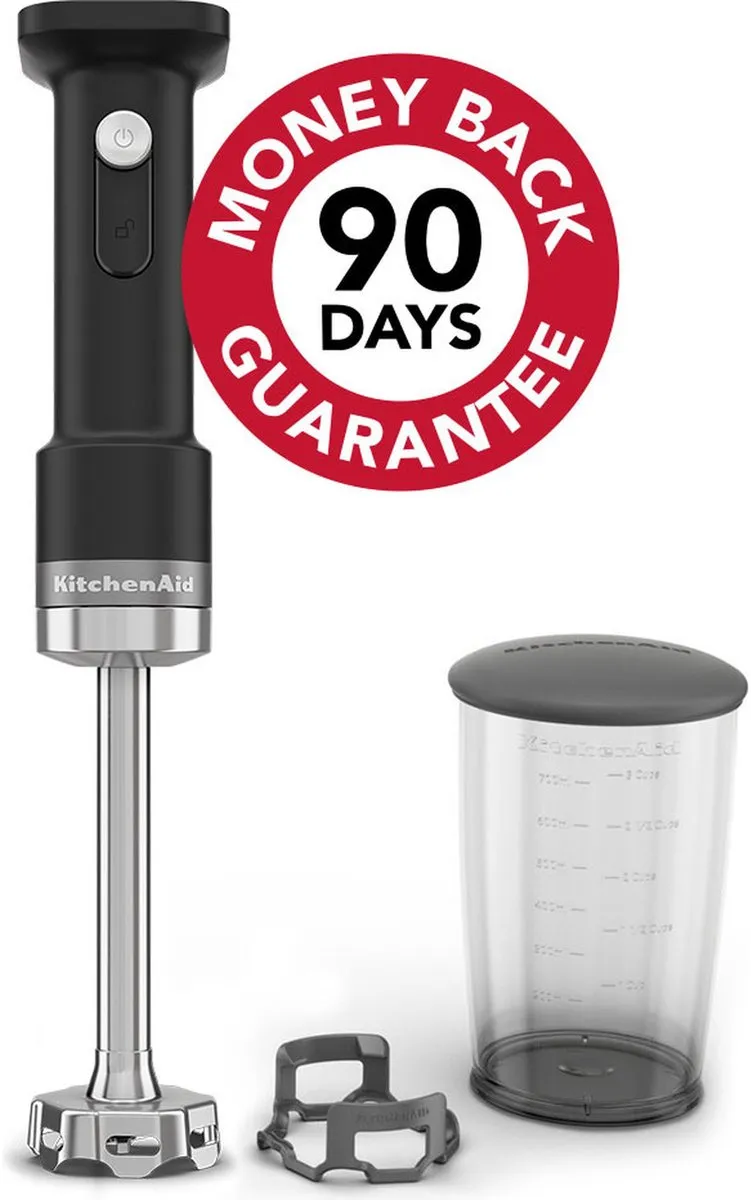 KitchenAid Go 5KHBRV71BM Staafmixer - Mat Zwart