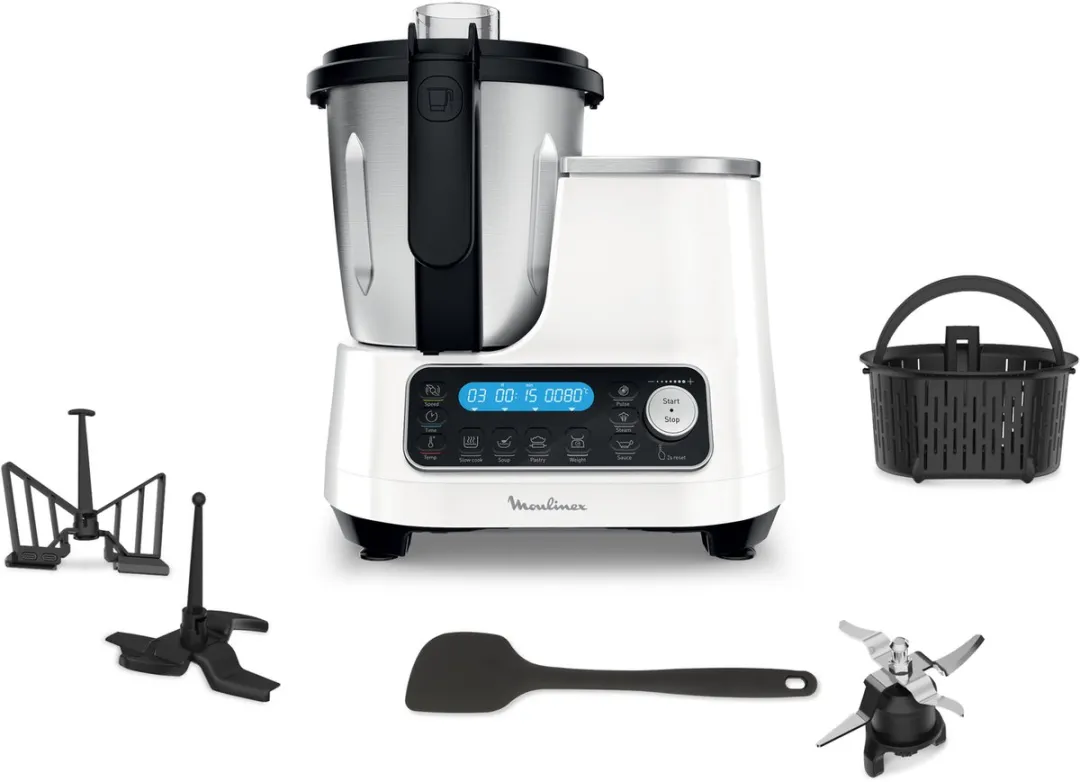 Moulinex Click Chef HF452110 - 1400W 3,6L - Zwart/Wit