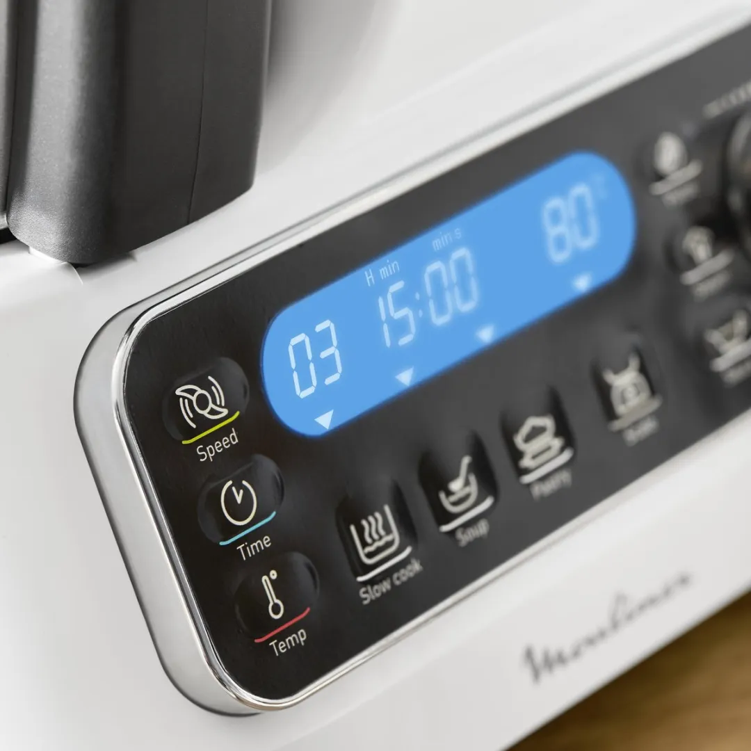 Moulinex Click Chef HF452110 - 1400W 3,6L - Zwart/Wit