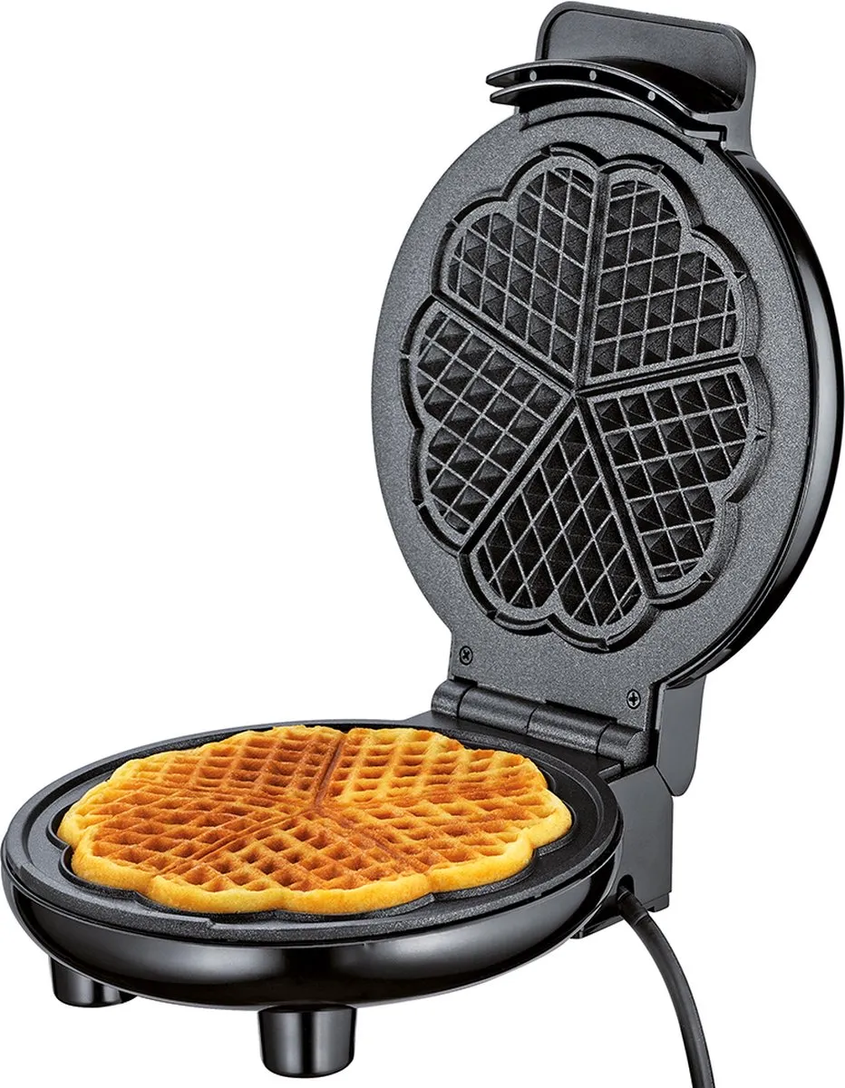 Cilio Classic Hart Wafelijzer 1000W - 2 Platen