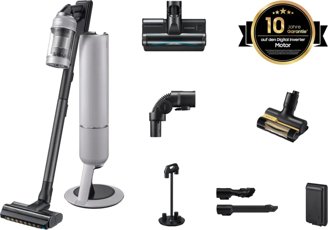 Samsung Bespoke AI Jet Lite VS80F28ELP Draadloze Stofzuiger - 770W - Grijs - afbeelding 6 van 6