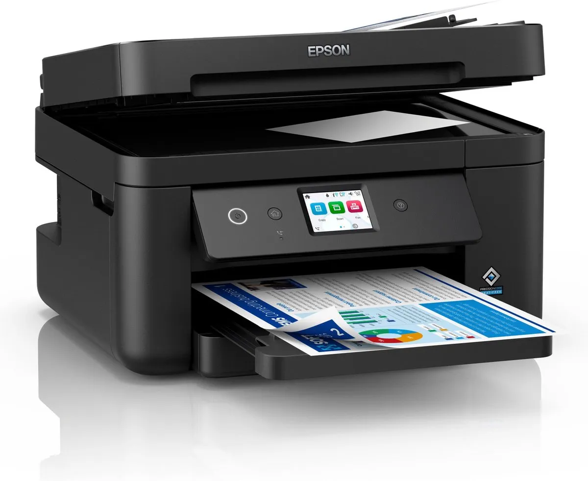 Epson WorkForce WF-2965DWF All-In-One Printer - 150 Vel - 25 ppm - Zwart