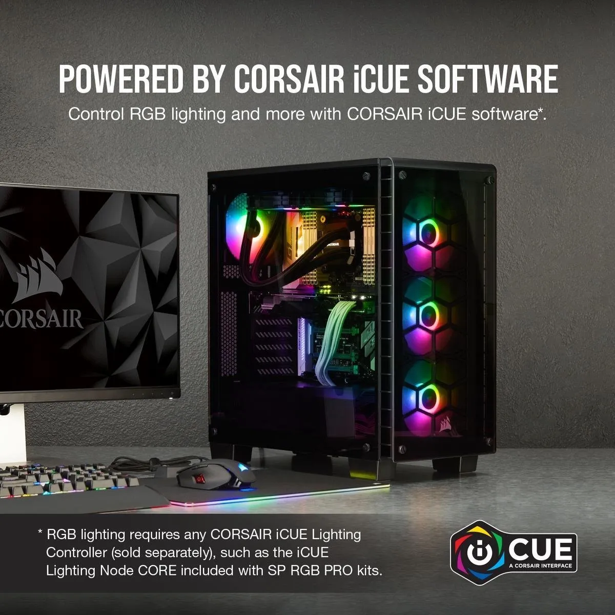 Corsair SP140 RGB Pro Dual Ventilator - Zwart/Grijs - afbeelding 6 van 6