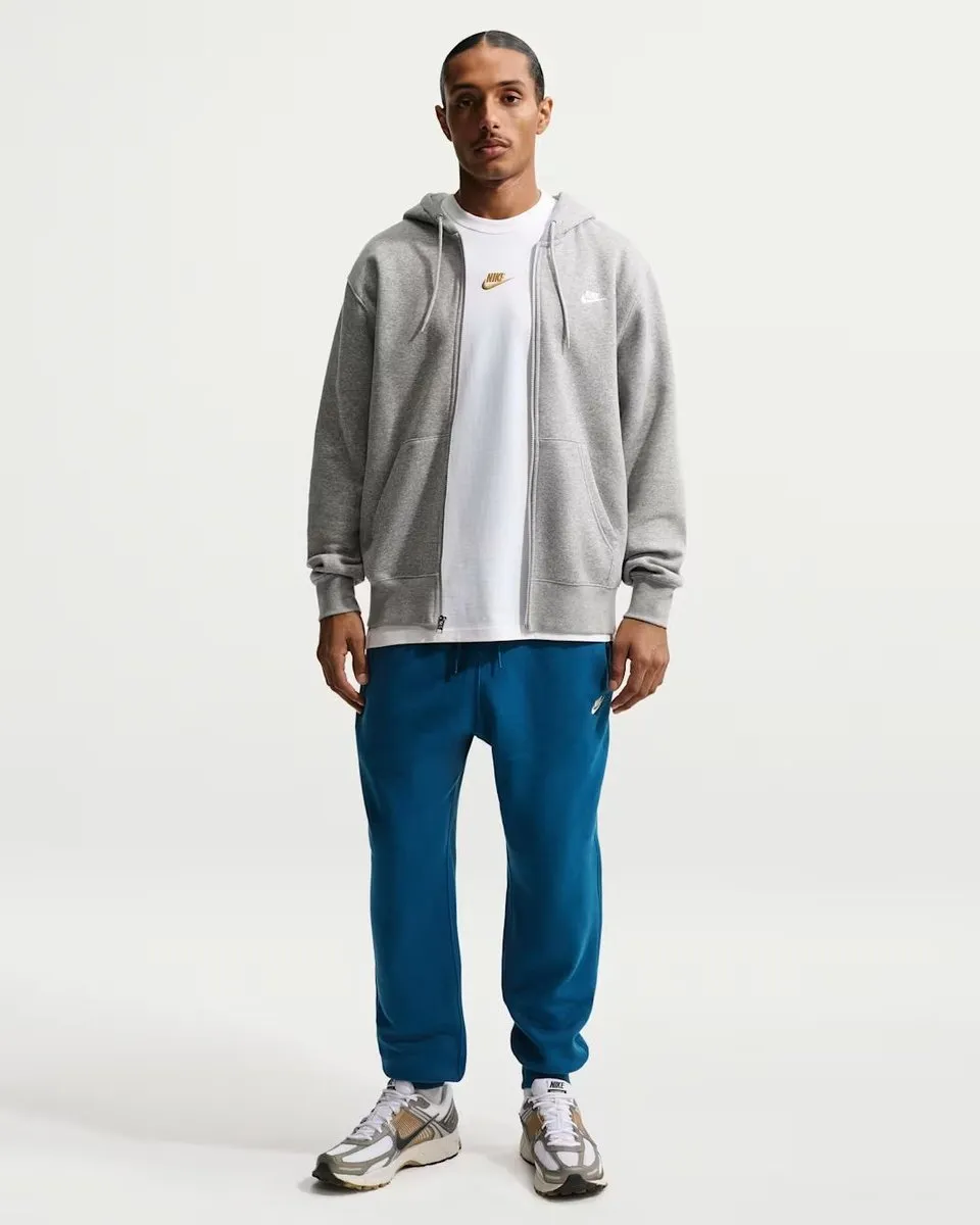 Nike Club Heren Joggingbroek S - Blauw FN3787-476