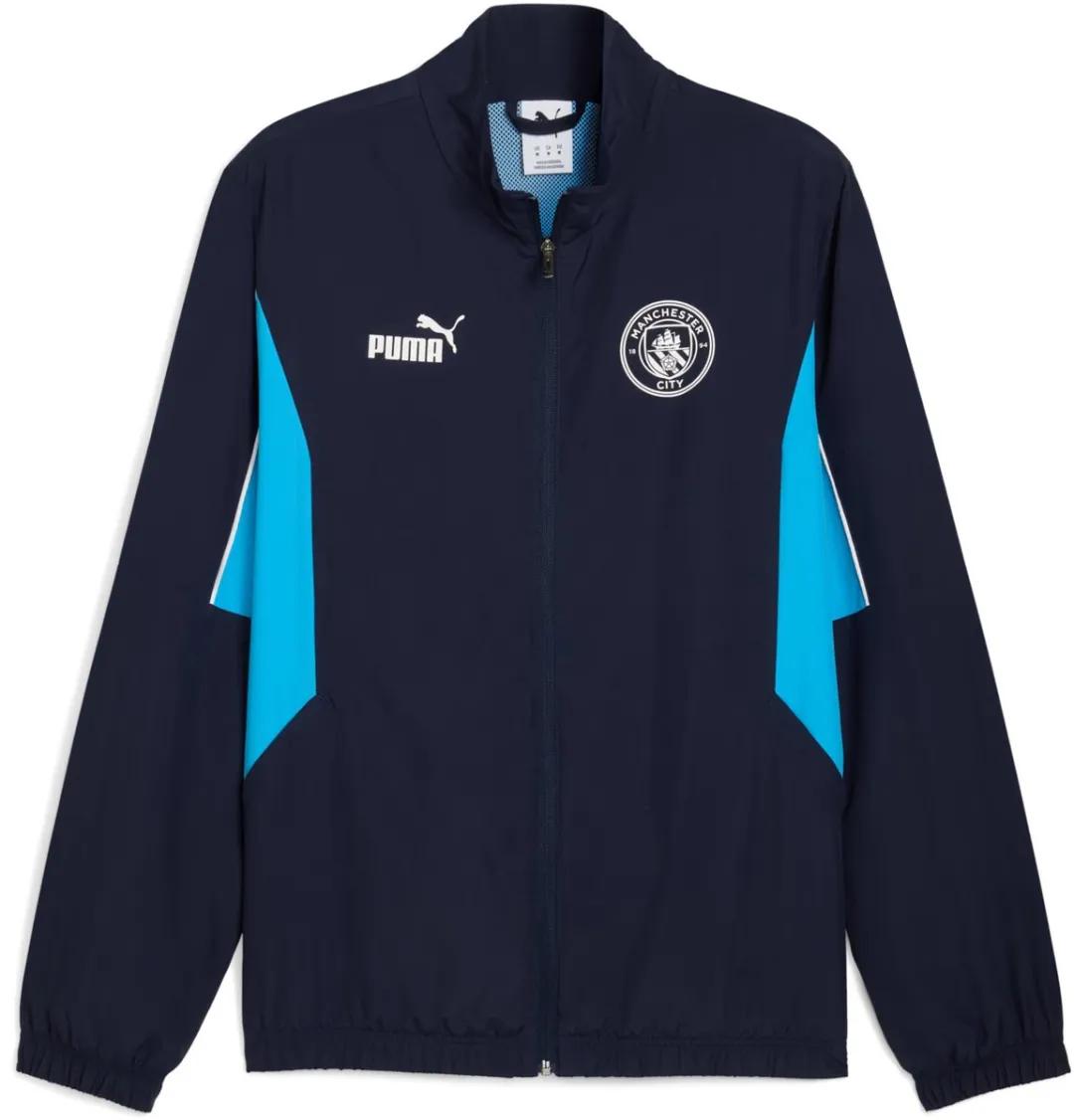 PUMA Manchester City Tracksuit Jas 2024/25 - Navy/Blauw