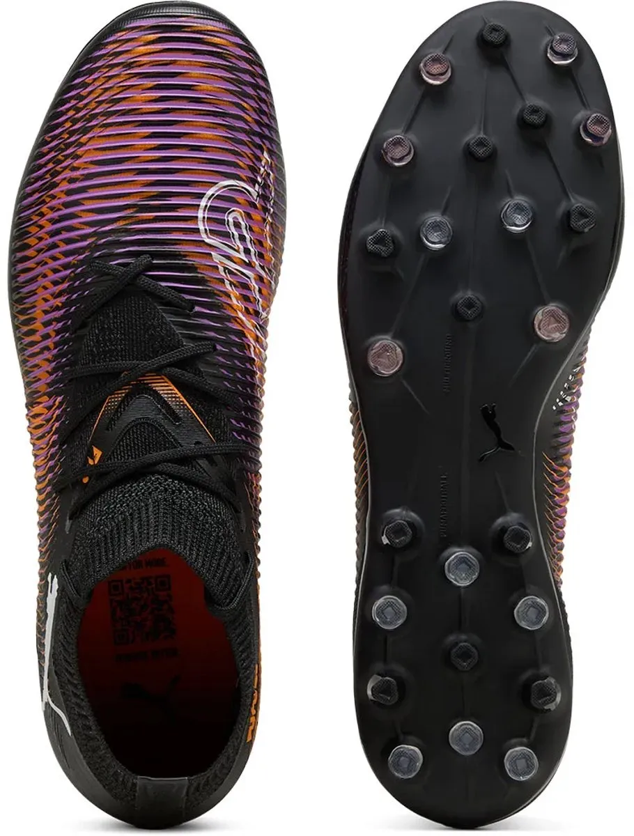 PUMA Future 8 Match Mg Voetbalschoenen 39 - Zwart