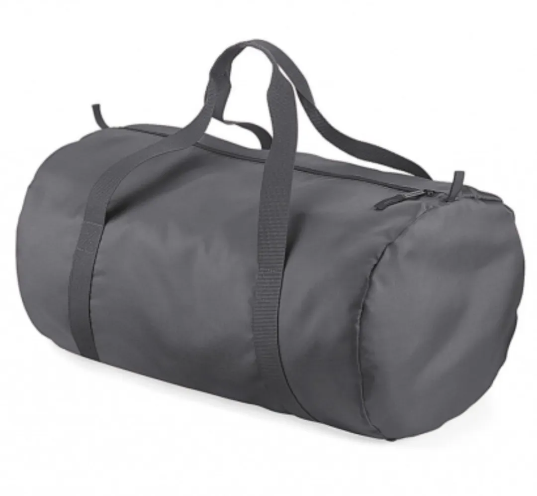 Decoris Set van 2 Sporttassen 32L - Zwart/Grijs