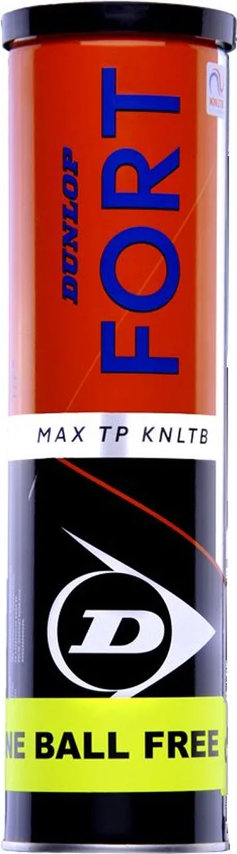Dunlop Fort Max Tp 3+1 Tennisballen