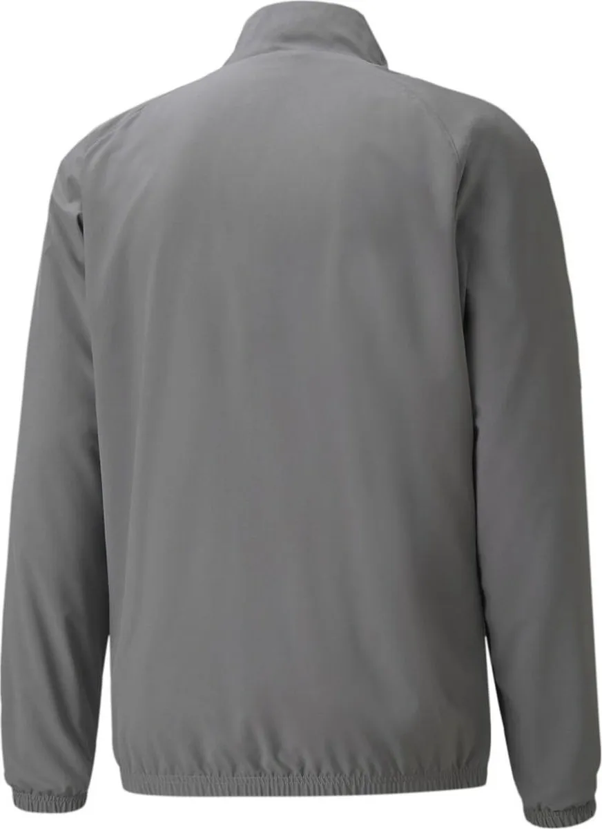 PUMA Teamliga Presentatiejack Heren - Grijs - Maat L