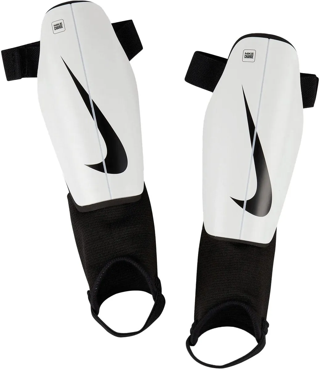 Nike Charge Scheenbeschermers Junior S - Wit/Zwart