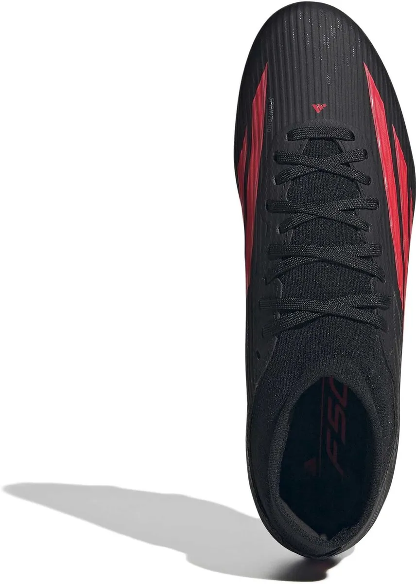 adidas F50 League Mid FG Voetbalschoenen - Zwart