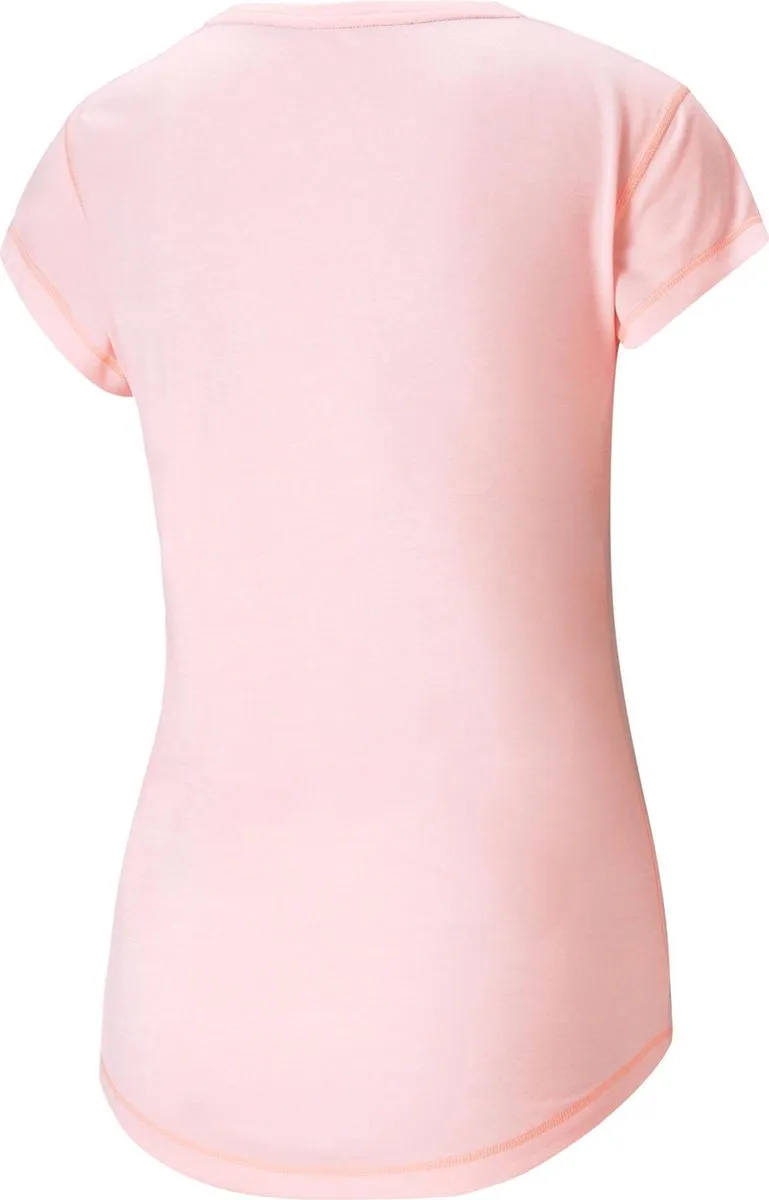 PUMA Train Favorite Heather Cat Sportshirt - Licht Roze