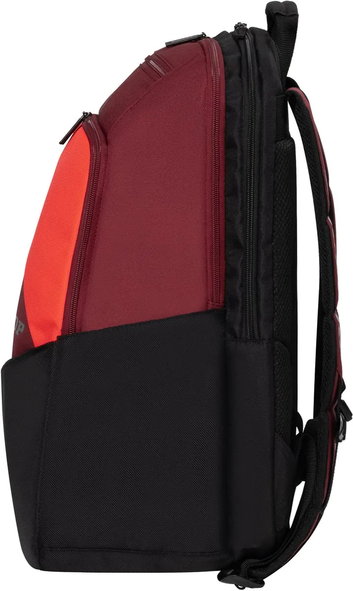 Dunlop CX PSA Backpack Squash - 1 Racket - Zwart/Rood