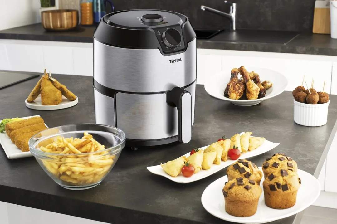 Tefal Easy Fry Classic+ EY201D Heeluchtfriteuse 1500W - Chroom